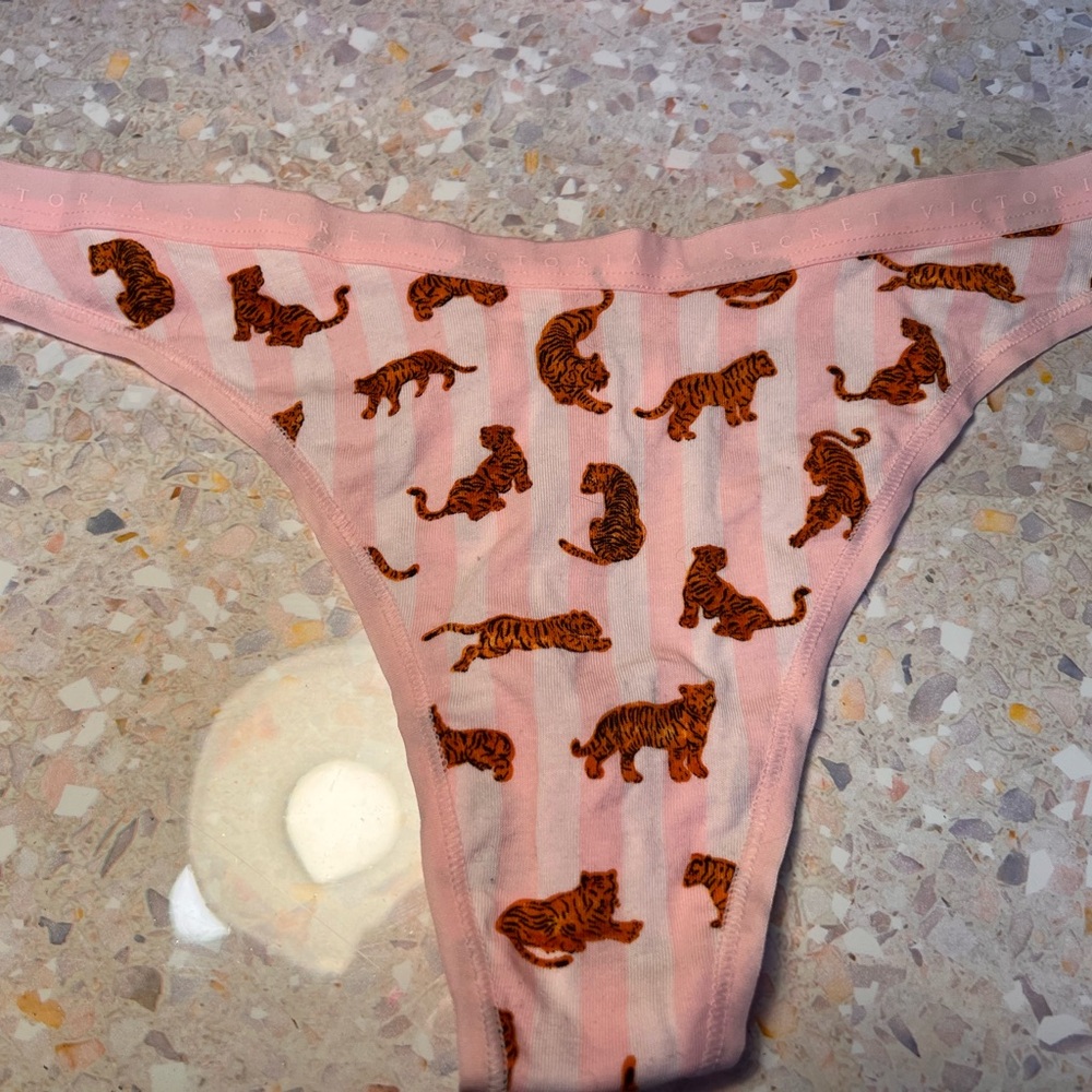Victoria's Secret Pink Tiger Print Boxers